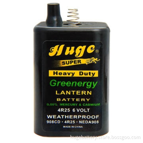 Top Sell 6V Carbon Zinc Battery 4r25